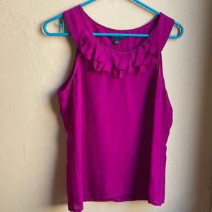 Banana republic small purple blouse